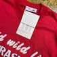 Vintage Kappa Sport USA Nebraska National Park 1980s Red Deadstock - S/M