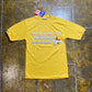 Vintage Kappa Sport Nebraska National Park 1980s Yellow Deadstock - S/M