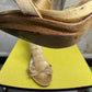 Christian Dior by John Galliano Fall/Winter 2000 Archive Mink Fur Satin T-Strap Heels - 35