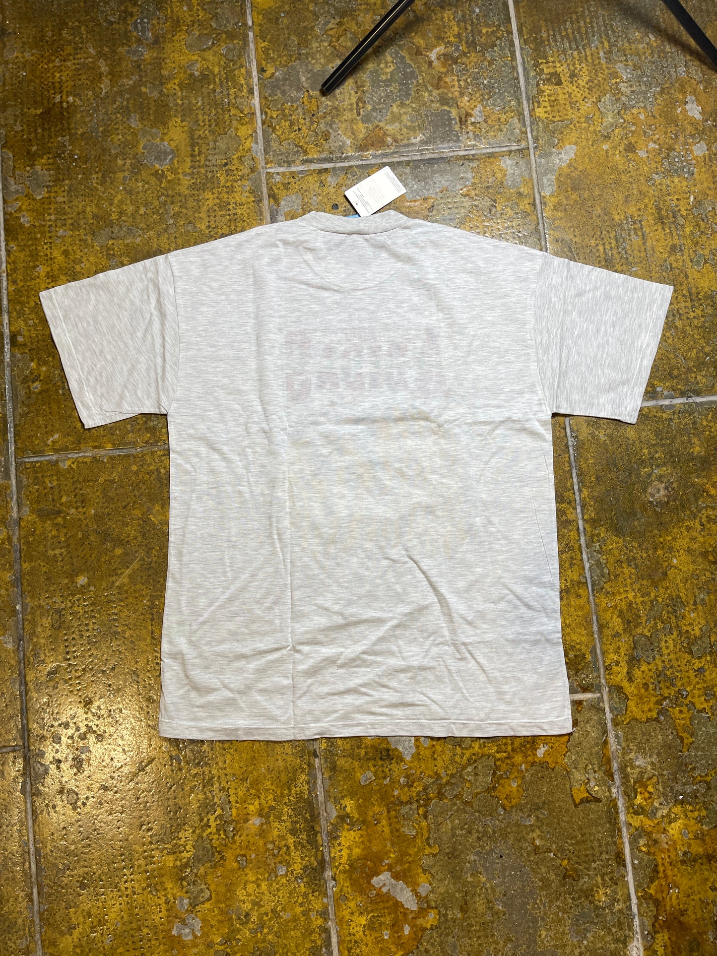 Vintage Adidas Super Bowl T-Shirt 1980s Gray Deadstock - L