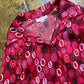 Etam Long Sleeve Top Red 2000s y2k - L