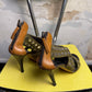 Y2k Giuseppe Zanotti Studded Canvas Strappy Sandals Khaki Green - 38