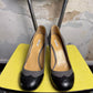 Early 2000s Miu Miu Two-Tone Patent Leather Brogue Gray Black Y2k Archive - 38