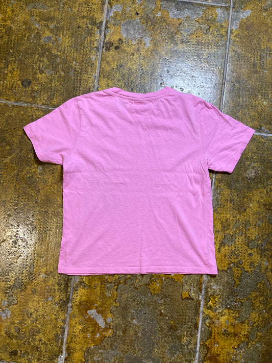 Tommy Hilfiger Jeans Short Sleeve Top Pink - L