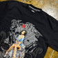 No Fear T-Shirt Black 2000s y2k - M