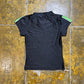 Kawasaki Sport Short Sleeve Top Racing Black 2000s y2k - M