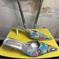 Vintage 2000s Dani Kitten Heels Geometric Rainbow Motif - 39