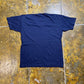 Blumarine Short Sleeve Top Navy 2000s y2k - XL