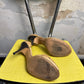 Vintage Giuseppe Zanotti Pleated Lizard-Embossed D'Orsay Pump Heels Early 2000s Beige - 37