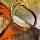 Cache Cache Sleeveless Top Brown Orange 2000s y2k - M