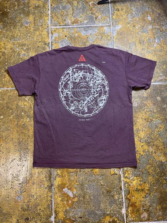 Nike ACG Stargaze 2020 T-Shirt Bordeaux Brown - XL