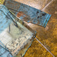 Long Sleeve See Through Top Turquoise 2000s y2k Fairy - XL