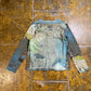 Long Sleeve See Through Top Turquoise 2000s y2k Fairy - XL