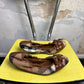 Y2k Burberry House Check Bridle Falcony Scrunch Ballet Flats Brown Tones - 36