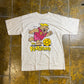 The Flintstones T-Shirt Football 1993 White Gray - XL