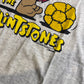 The Flintstones T-Shirt Football 1993 White Gray - XL