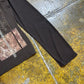 Camaieu Long Sleeve See Through Top Brown 2000s y2k - S