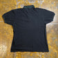 Vintage Lacoste Polo Shirt 1990s Black - XL