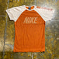 Nike T-Shirt Mesh Orange 2000s - S