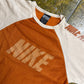 Nike T-Shirt Mesh Orange 2000s - S
