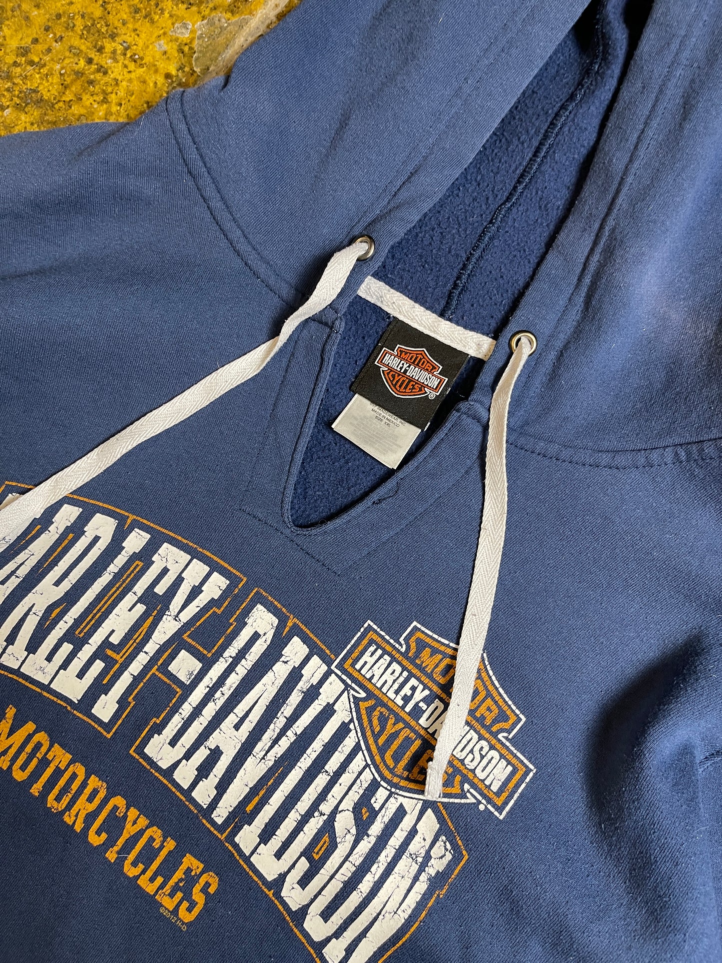 Harley Davidson Hoodie Navy 2012 - XXL