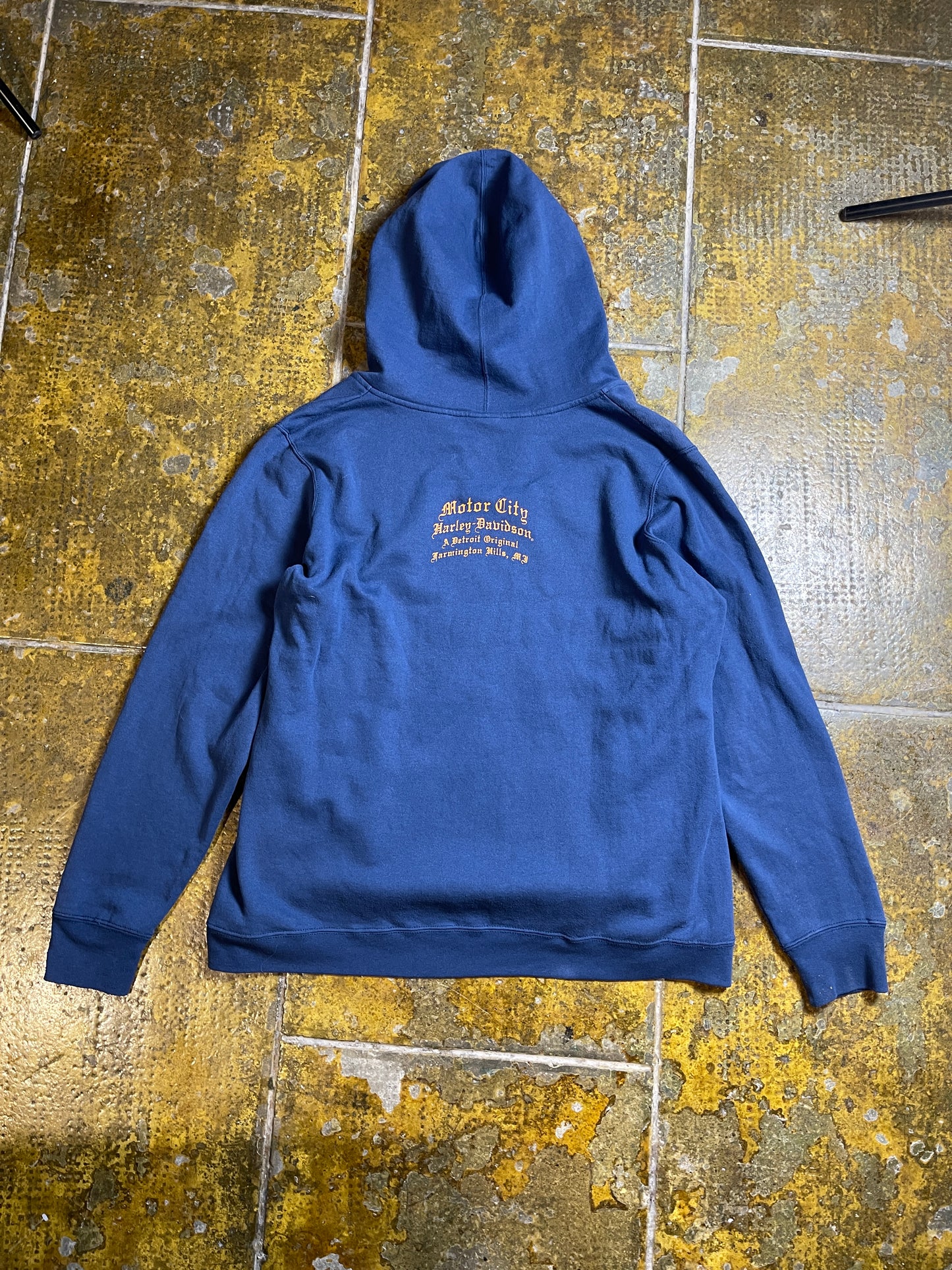 Harley Davidson Hoodie Navy 2012 - XXL
