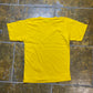 Spirit Tribe Weed Smoking Rasta T-Shirt Yellow 2000s y2k - S