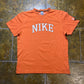 Nike T-Shirt Orange 2000s y2k - XXL
