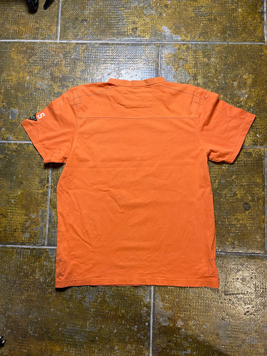 Nike T-Shirt Orange 2000s y2k - XXL