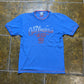 Nike T-Shirt Blue 2000s y2k - L