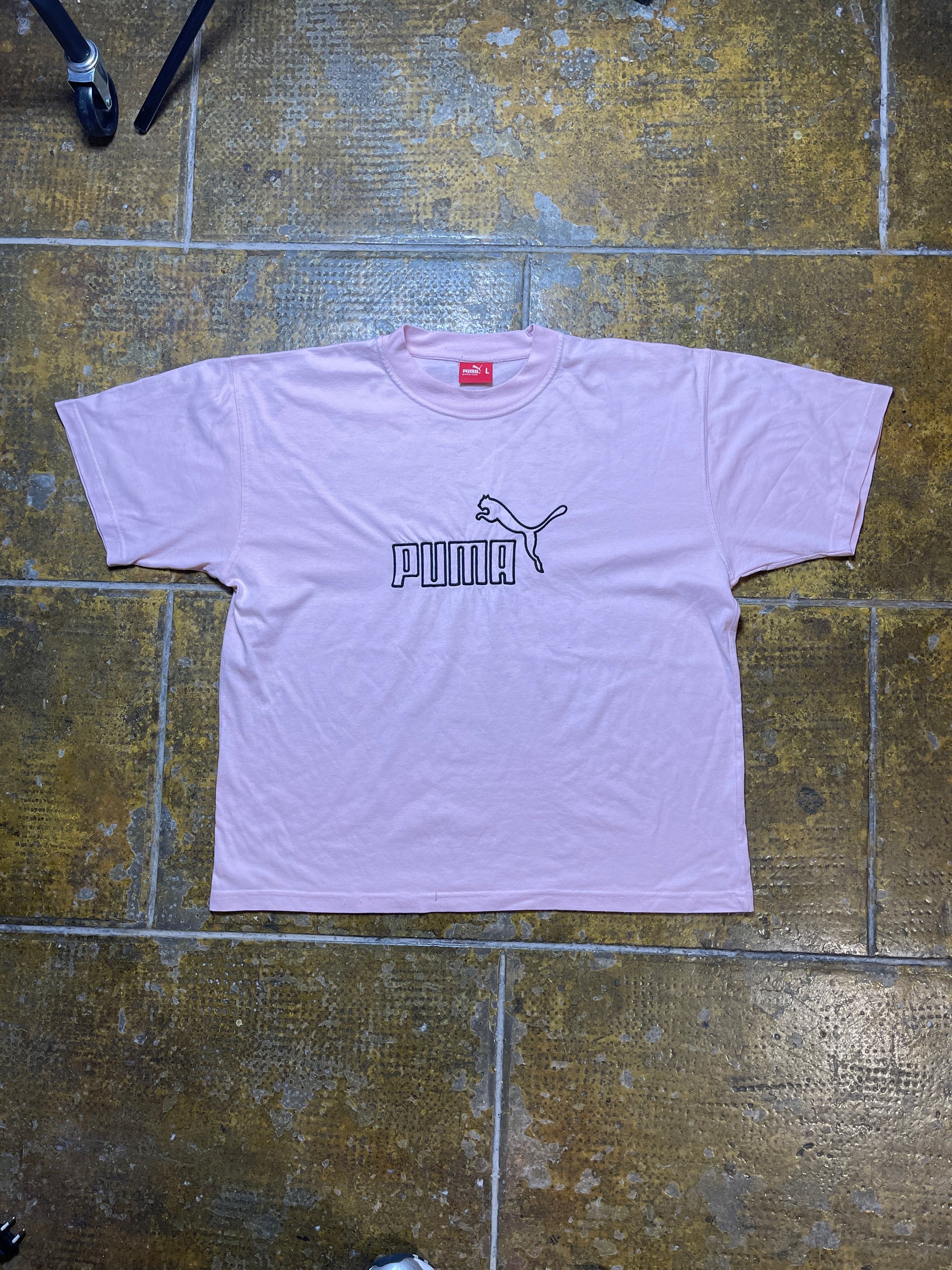 Puma T-Shirt 2000s y2k Rose - L