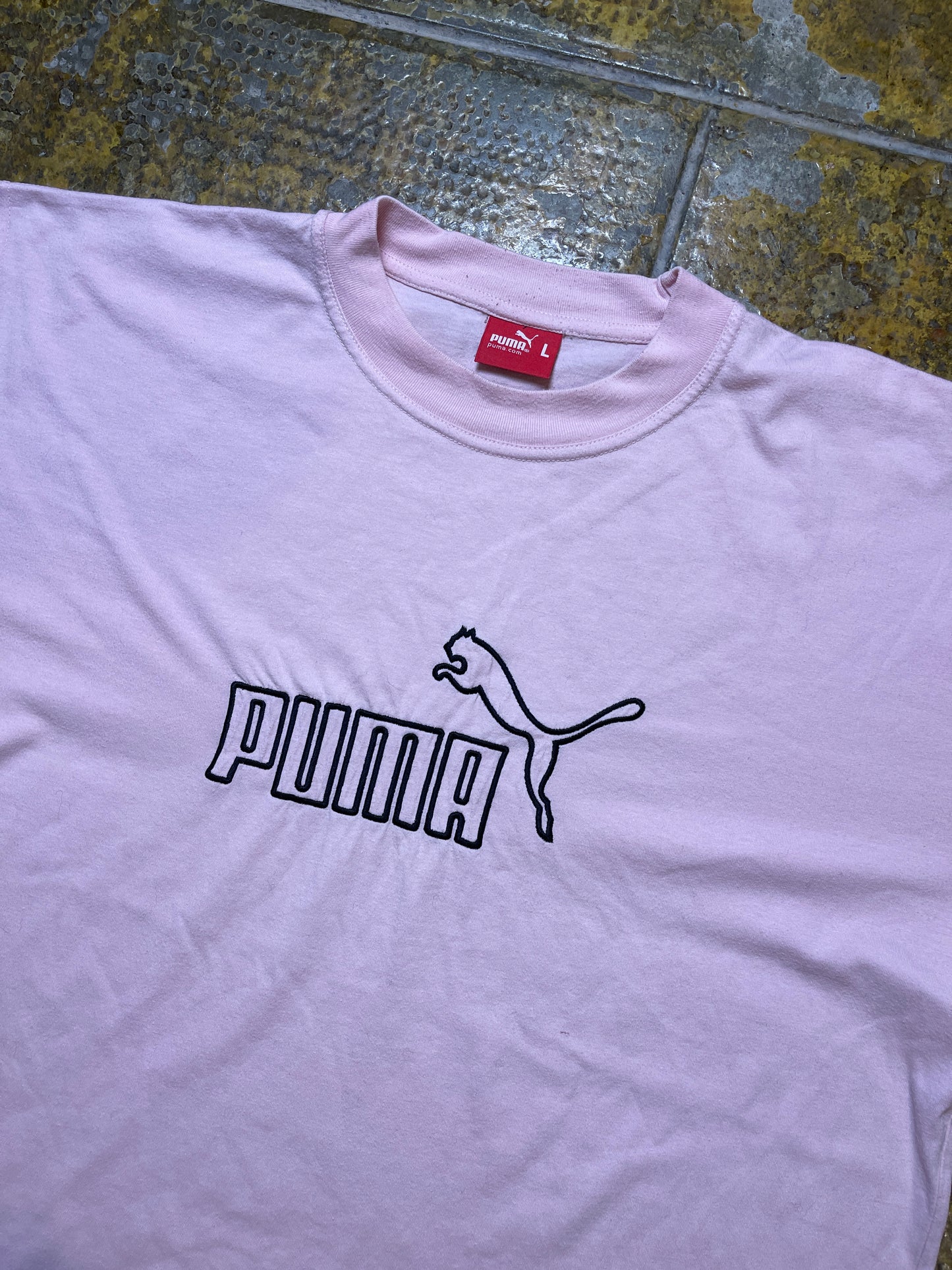 Puma T-Shirt 2000s y2k Rose - L