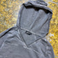 Fly Up Hoodie Sweatshirt Gray 2000s y2k - S