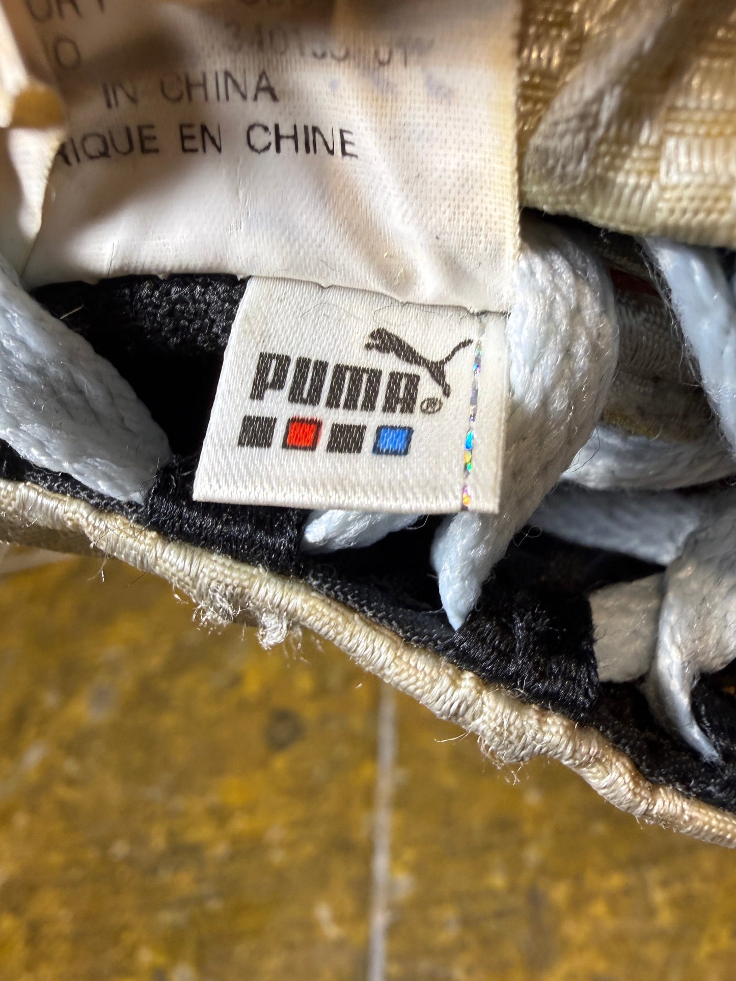 Vintage 2000s Puma Shudoh Lifestyle White Orange - 38