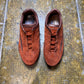 Mid 2000s Geox Snake Original Leather Sneakers Orange - 38