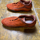 Mid 2000s Geox Snake Original Leather Sneakers Orange - 38