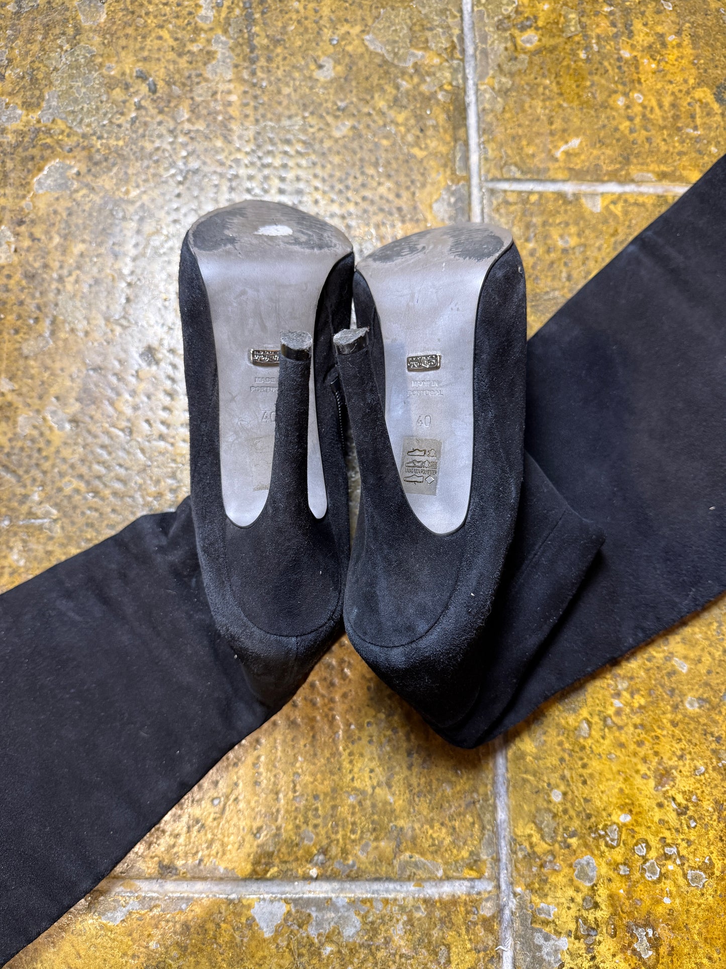 Y2k Buffalo Overknee & Marjorie Series Black / 40