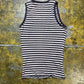 Morgan Sleeveless Top Beige Brown Diamonds 2000s y2k - S