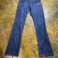 Adolfo Dominguez Flared Low Waist Denim Pants Blue 2000s y2k Blue - L