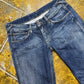 Pepe Jeans Low Waist Denim Pants Bootcut Blue 2000s y2k - L