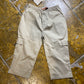 Nike Capri Sport Pants Track Beige 2000s y2k Deadstock - S
