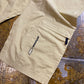 Reebok Capri Sport Track Pants Beige 2000s y2k - XS