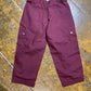 Reebok Capri Sport Track Pants Purple 2000s y2k - M
