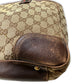 2000s Gucci Princy Tote Bag in GG Monogram Canvas with Web Bow Detail Medium