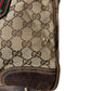 2000s Gucci Princy Tote Bag in GG Monogram Canvas with Web Bow Detail Medium