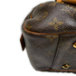 Vintage 2005 Louis Vuitton Mizi Bag in Classic Monogram Canvas with Vachetta Leather