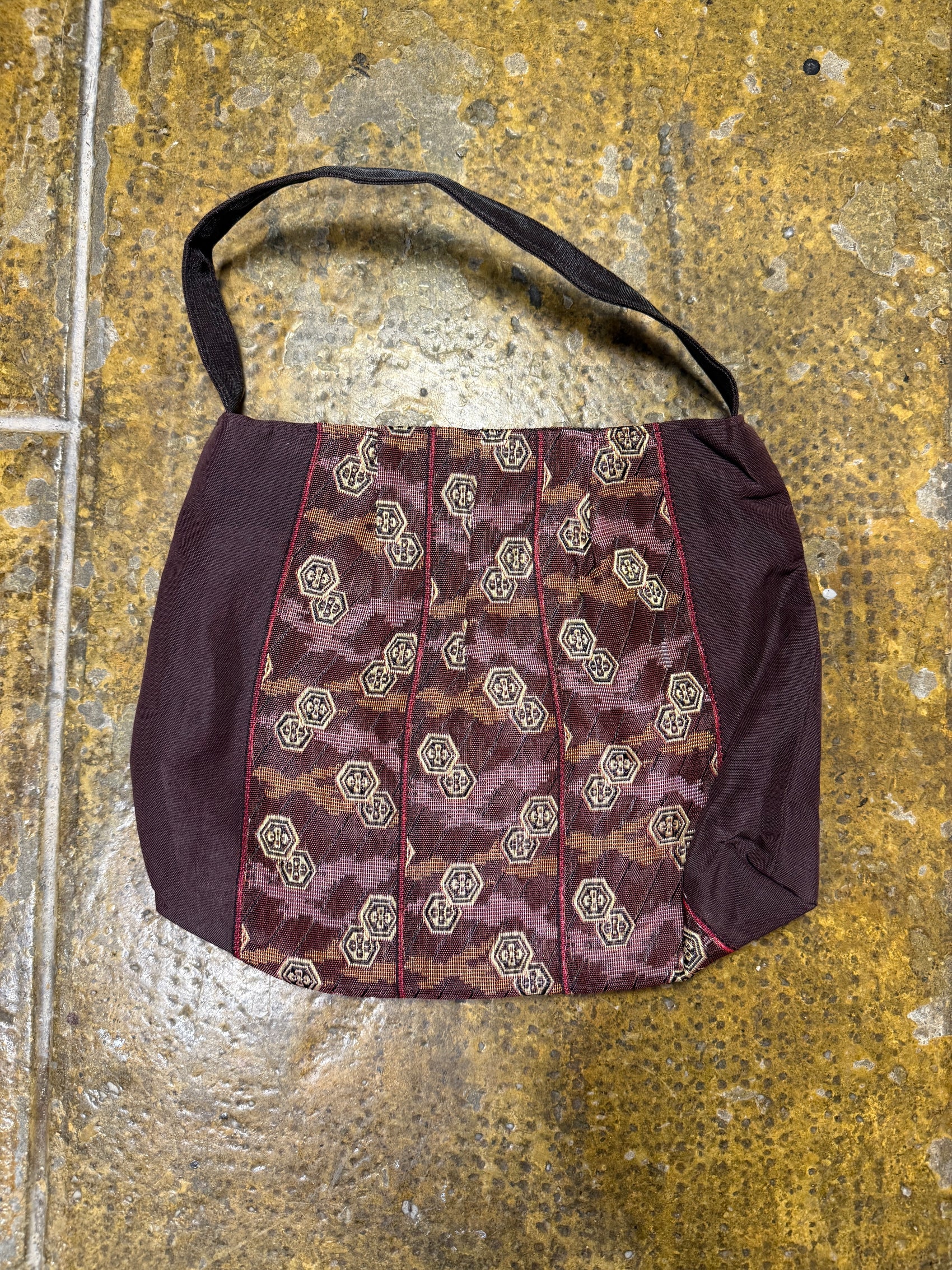 Handbag Handmade in Japan Bordeaux