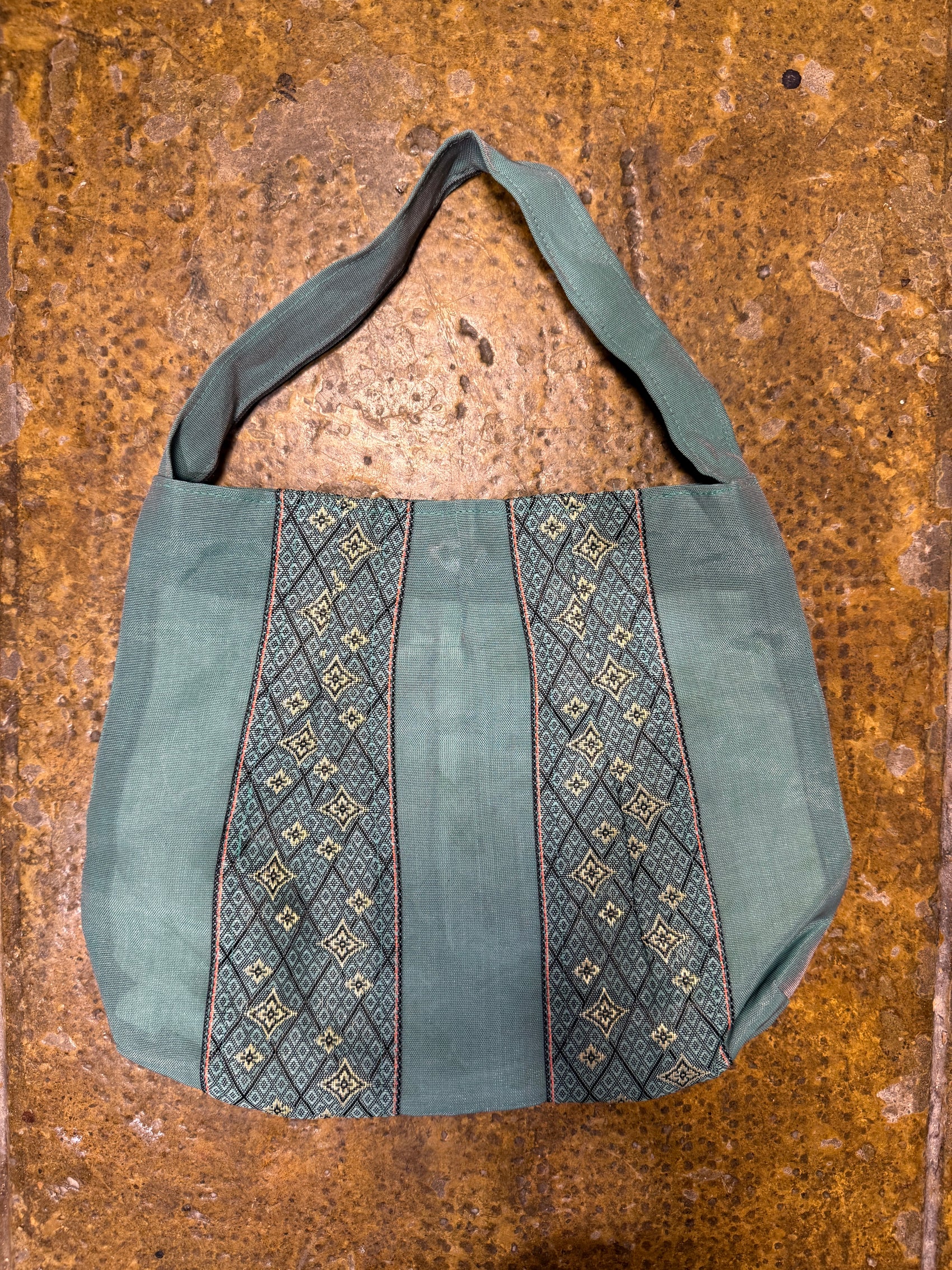 Handbag Handmade in Japan Turquoise
