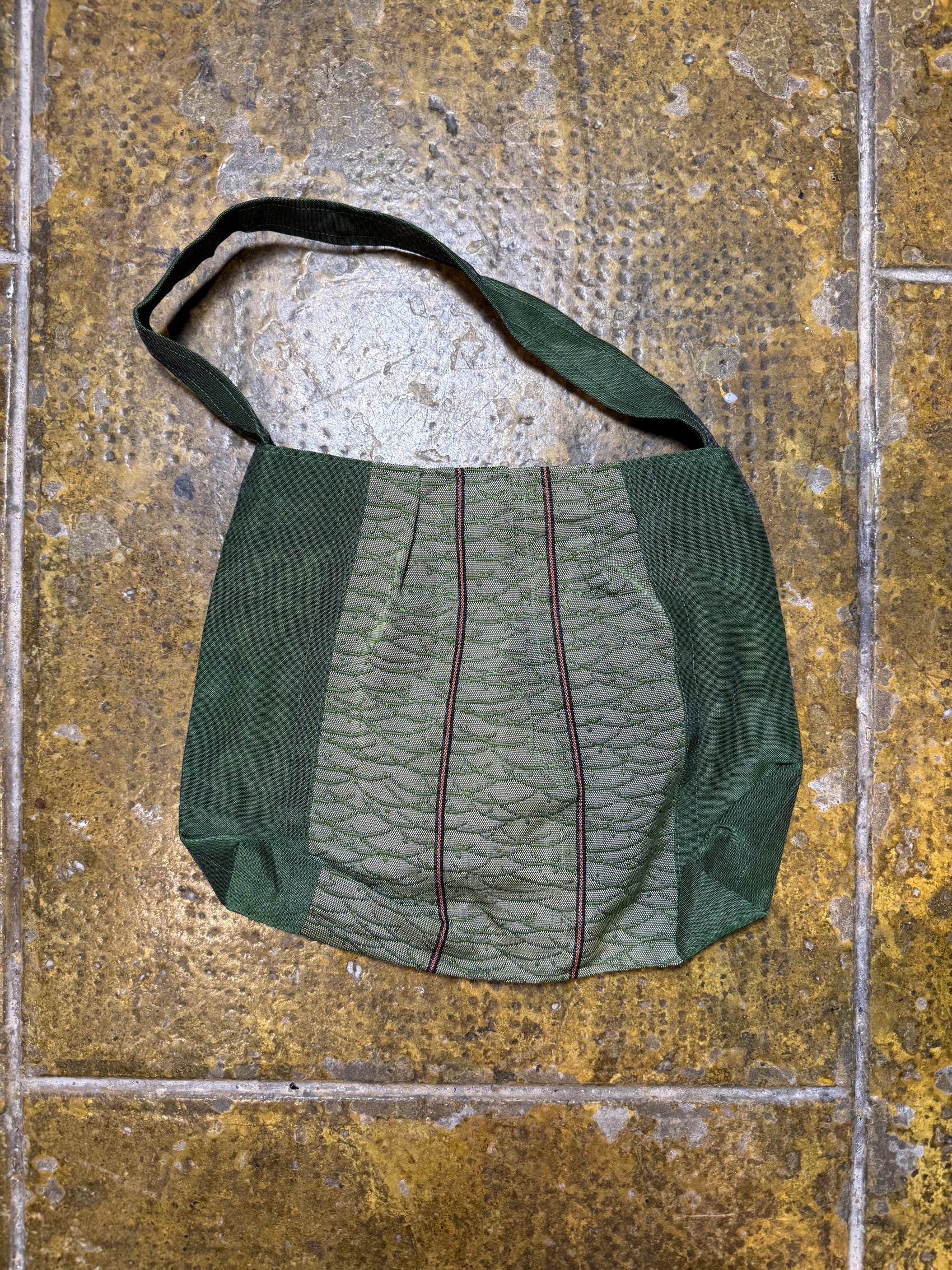 Handbag Handmade in Japan Green Tones