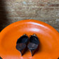 2000s Archive Prada Pointed-Toe Grommet Mule Kitten Heels Black Gold - EU35 1/2